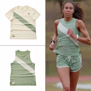 [American bunny women] Tracksmith bunny VC retro classic elite running sports vest