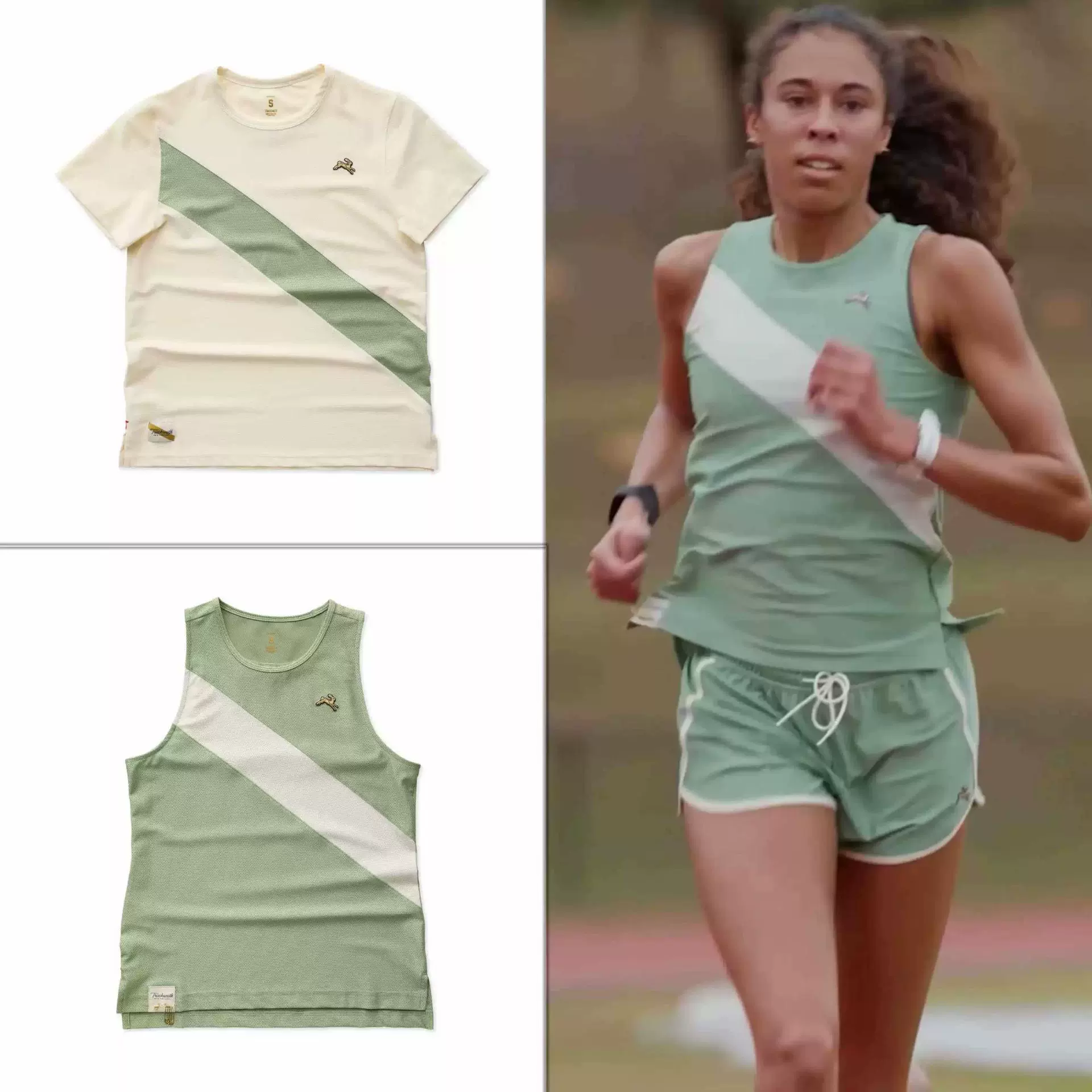 【美国小兔子女子】Tracksmith小兔子VC复古经典精英跑步运动背心