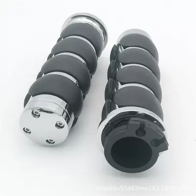 Motorcycle Handlebar Cover Harley Retro Handlebar Rubber Cover Riding Handlebar Rubber Original Handlebar Cross-Border Factory Direct Supply