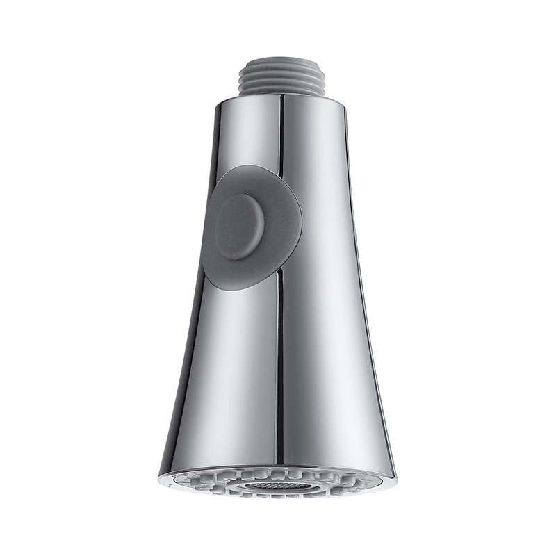 Cross-border faucet shower head, kitchen sink, pull-out faucet, anti-splash small showerhead, factory wholesale pull-out head details Picture