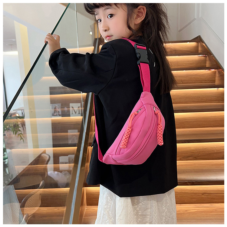Andralyn Solid Color Minimalist Korean Casual Chest Bag for Spring and Summer New Trendy Instagram Single Shoulder Crossbody Outdoor Bag_voghion.com