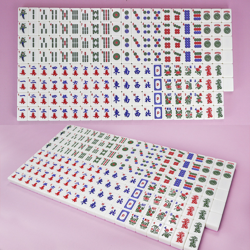 30#블루 아메리칸 마작(166장)