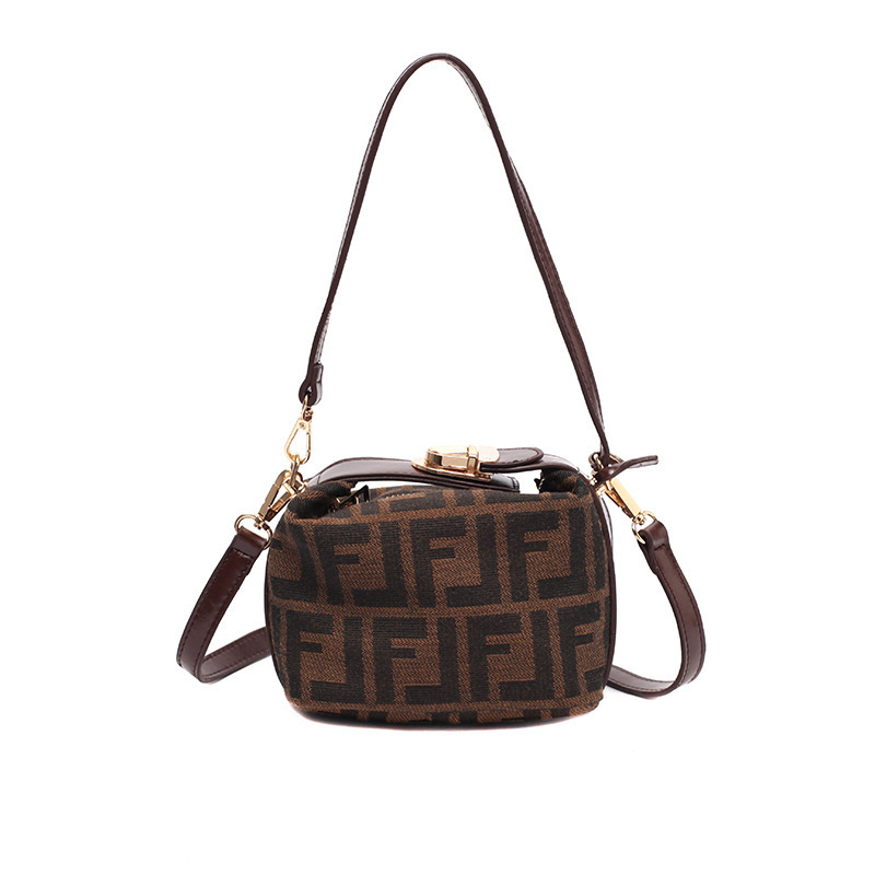 2020 Spring and Summer New Korean Style Fashionable Printed Shoulder Handbag Crossbody Women's Bag 2020 Spring and Summer New Korean Style Fashionable Printed Shoulder Handbag Crossbody Women's Bag
