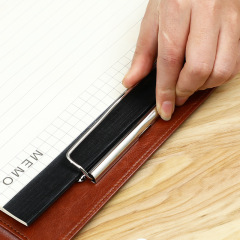 Multifunctional folder A4 business sales folder meeting records leather signing contract document storage folder