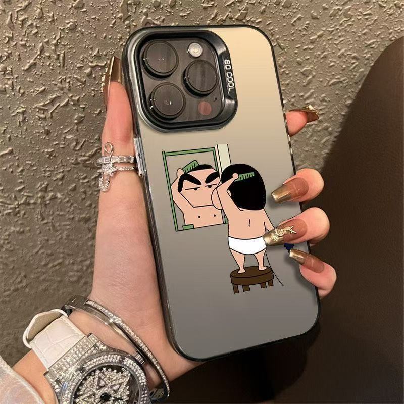 Nuevo Japón y Corea del Sur para iphone16 funda para teléfono móvil Apple 15promax/14 dibujos animados 13pro12 Europa y América 11xr