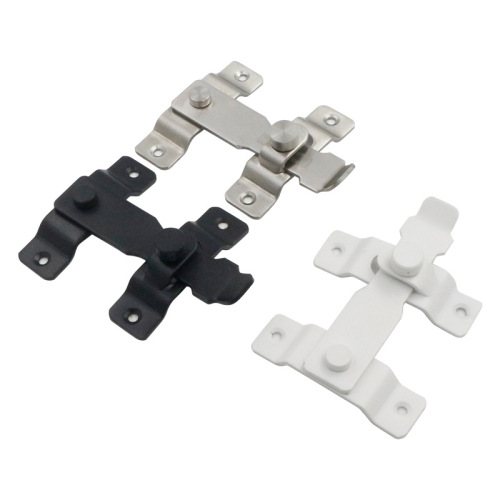 Stainless steel bolt door buckle door bolt buckle anti-theft door buckle sliding door lock 90 degree door buckle safety door lock buckle copy buckle