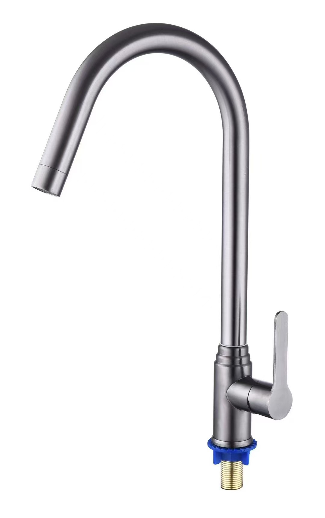 Southeast Asian single cold water kitchen sink, balcony laundry sink faucet, household rotatable single cold faucet, stainless steel undefined