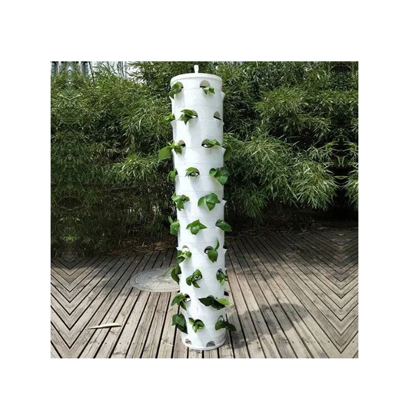Torre hidropónica giratoria, equipo de cultivo sin suelo, torre de niebla de agua multicapa, columna para cultivo de vegetales, máquina de cultivo hidropónico para paisajismo