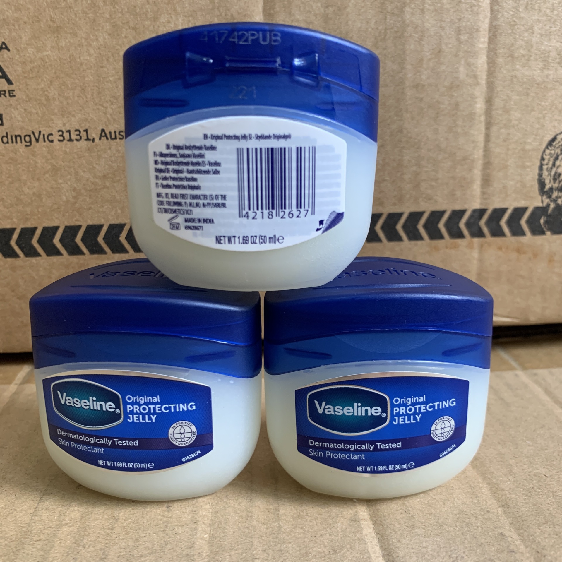 Versión indonesia de Vaseline genuina, crema para la piel, crema de manteca de cerdo para manos y pies, protección contra la congelación y la secedad.