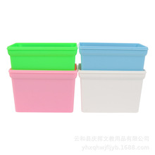 厂家直供办公家用文具塑料置物笔筒 儿童涂鸦板多功能磁性收纳盒