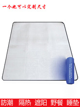 户外防潮垫双多人郊游铝箔野餐垫防水垫沙滩公园坐垫帐篷防潮垫无