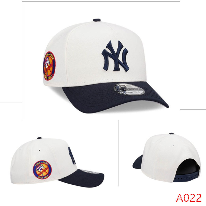クロスボーダー NY LA 帽子卸売調節可能な野球帽チーム年記念キャップクラシックスポーツカーブつば帽子|undefined