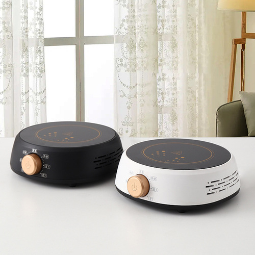 Electric Ceramic Stove Tea Kettle Mini Electric Heater for Boiling Water, Brewing Tea, and Keeping It Warm — Smart, Compact Induction Cooktop for Home Use