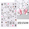 Nail stickers, adhesive fake nails for nails, suitable for import, new collection, halloween, wholesale