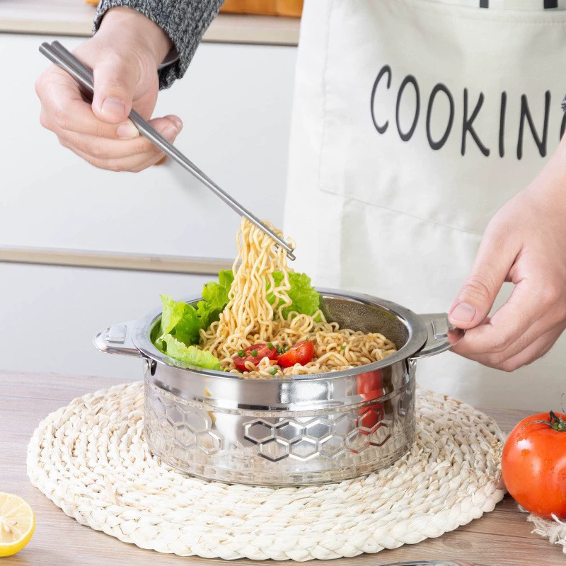 Импортные кастрюли из нержавеющей стали для хранения свежих продуктов, 3/4/5 комплектов, африканские цельностальные кастрюли большой емкости для консервирования, оптовая торговля через границу
