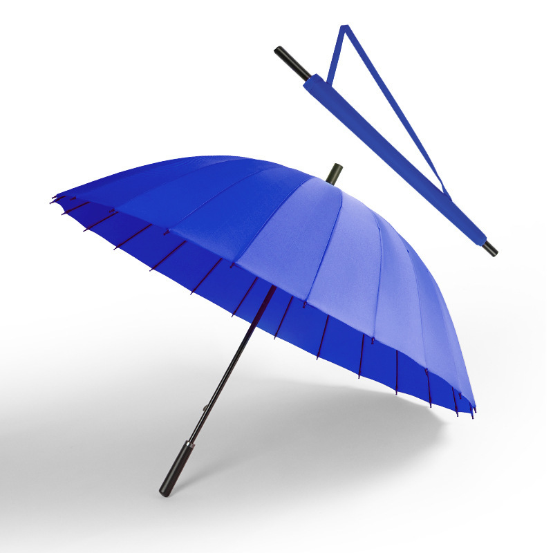 24骨长柄雨伞男款晴雨两用女学生加厚结实耐用双号防晒自动伞|undefined