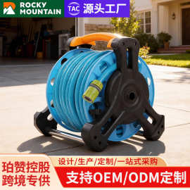 30米水管车套装缠绕器手摇水管卷盘器工业高压软管冲洗清洗卷管器