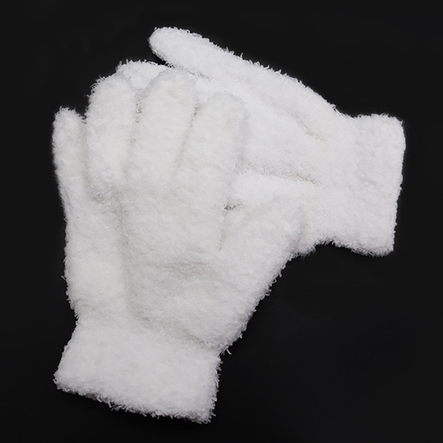 Wenwanshan Mao Glove, Coral Fleece Glove, Walnut Kernel Jading Thickened, Jading for Walnut Kernel Polishing and Glazing Special Use