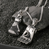 Боксерская спортивная ретро модная подвеска из нержавеющей стали для спортзала