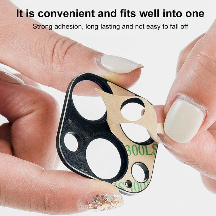 XDcase titanio hueco teléfono celular cámara metal pegado