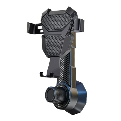Car phone holder, universal gravity navigation snap-on car - big-king-kong-carbon-fiber-long-hook-clip