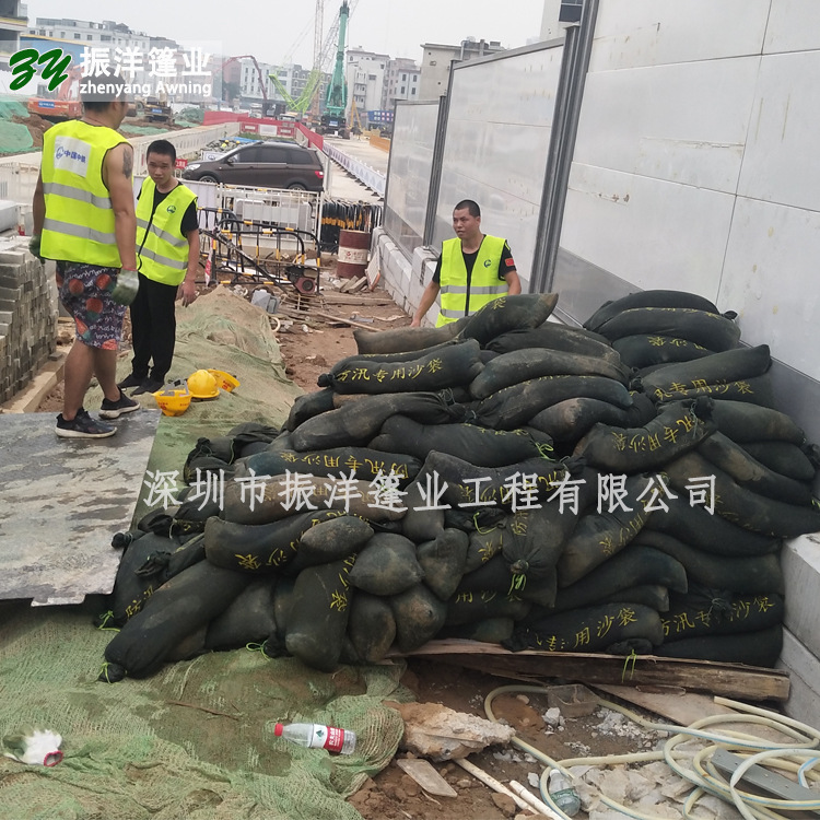 深圳厂家批发防汛沙袋无防布沙绿色沙包加厚堵水抗洪沙袋可装沙
