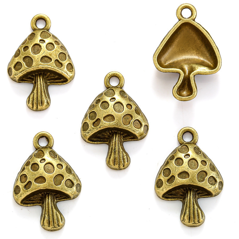 Style Vintage Champignon Alliage Placage Charmes display picture 5