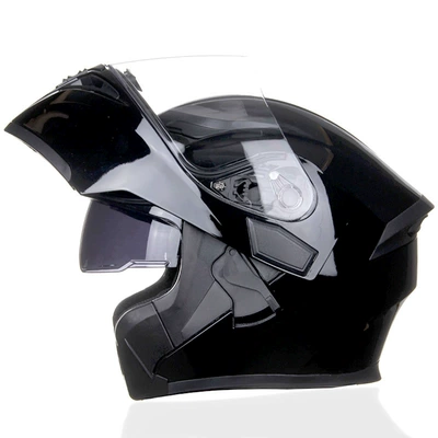 Motorcycle Safety Supplies — Dot Certified Cycling Equipment - bright-black-m