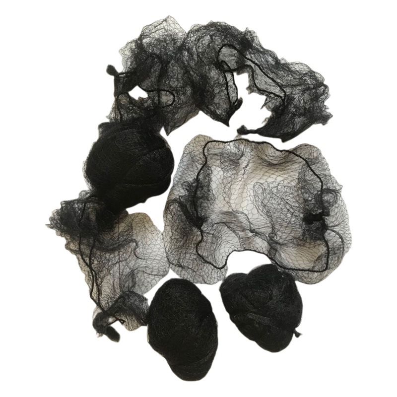 Red de cabello fino de 5mm para asistentes de vuelo con red de cabello invisible, disco de baile ultrafino de alta elasticidad, red de cabello, empaque independiente