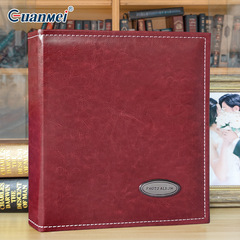 Guangmei PU leather photo album A6 postcard storage book 6-inch photo album creative gift pocket photo album
