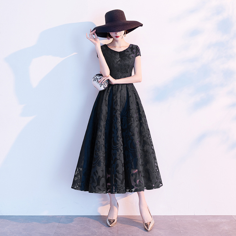 Vestidos de cóctel para comercio exterior que se pueden usar a diario, nuevos estilos elegantes para fiestas de mondinas 2026, vestidos de encaje sencillos y con estilo. image 9