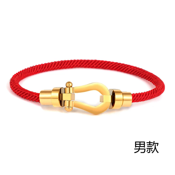 Red rope (golden headless) men's model