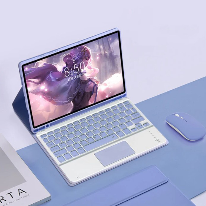 適用米タブレットPad 6/5 6S Pro12.4 bluetoothタッチキーボード赤米SE 11インチ保護カバー|undefined