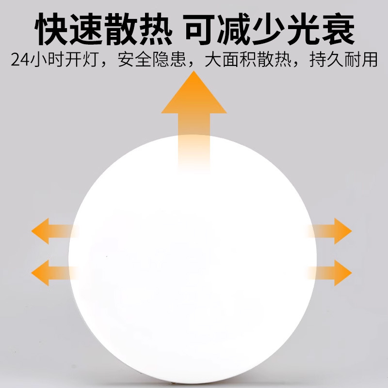 lámpara LED lámpara de plato volador ultra brillante hogar ahorro de energía a prueba de agua lámpara de protección de ojos luz blanca E27 tornillo alto ahorro de energía lámpara