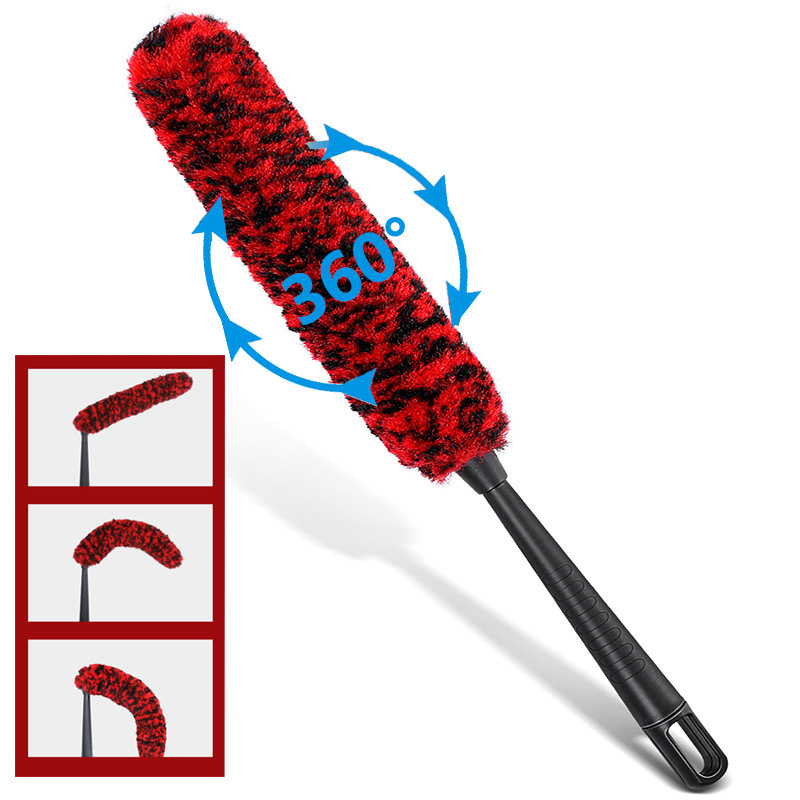 Car Wash Wheel Hub Brush Long Handle Tire Brush Wheel Hub Cleaning Tool Special for Car Tire Brush Car Wash Wheel Hub Brush Long Handle Tire Brush Wheel Hub Cleaning Tool Special for Car Tire Brush