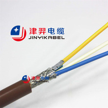 TPU 聚氨酯防震電纜 地球物理探測電纜 抗拉耐磨探測電纜