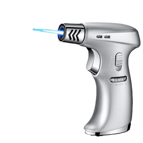 Hand-held welding gun, windproof lighter, moxibustion cigar burning pig hair baking flame gun igniter factory wholesale