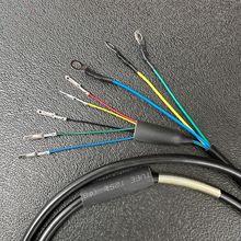 高溫八芯電動自行車滑板車1.2平方輪轂電機線工廠耐高溫控制線