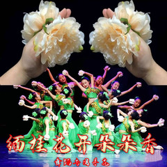タイ族のダンスのメイン桂の花が咲いています。