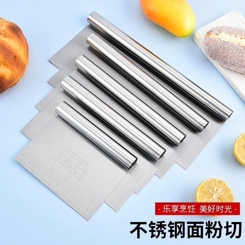 Шарик пищевой лопатой из нержавеющей стали торт для резки муки скребка колбасный порошок лапша нож для кухни производитель инструментов в наличии