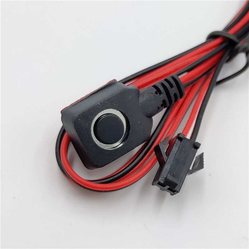 Car alarm button emergency gps Beidou switch wire harness processing line length SOS emergency help alarm button