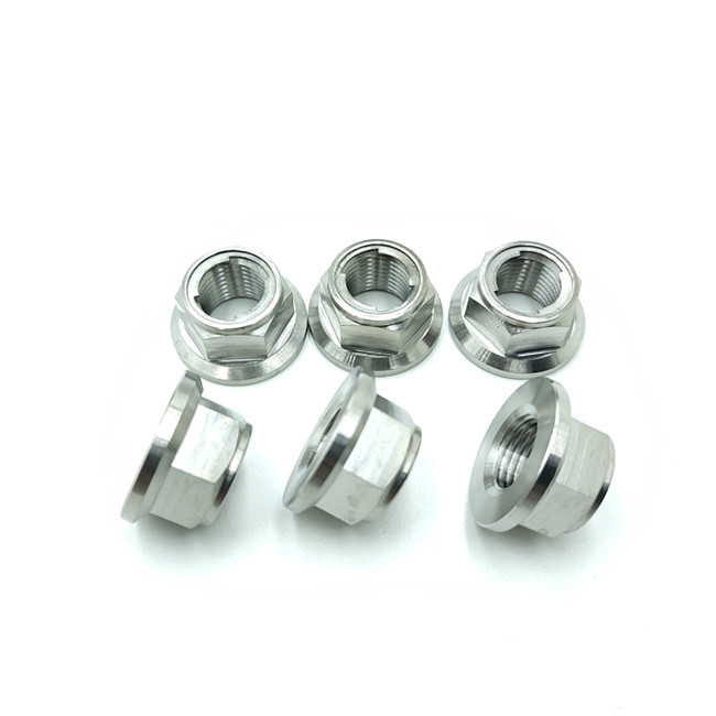 普赛盛厂家钛法兰螺母 钛法兰金属锁紧螺母 钛合金螺母