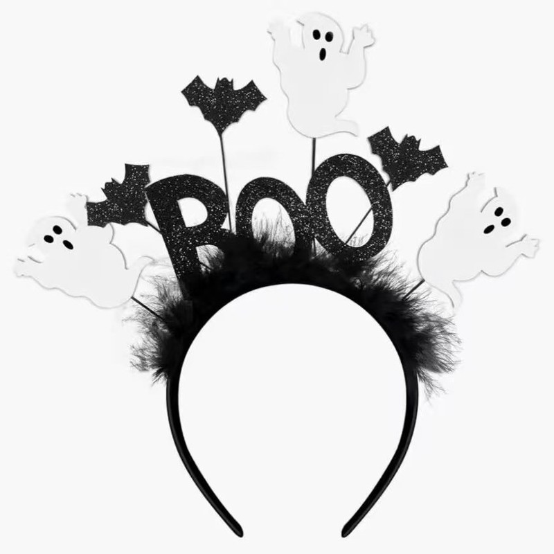 工場ハロウィーン装飾品フェルト頭フープアクセサリーパーティー用品ハロウィーン髪フープヘッドアクセサリー化粧舞踏会|undefined