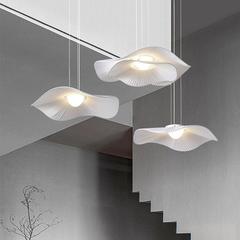 Nordic LED Lotus Leaf Lamp | Modern Minimalist Girl's Instagram-Inspired Creative & Personalized Lighting for Restaurants & Trendy Ceiling Lights for Master Bedrooms