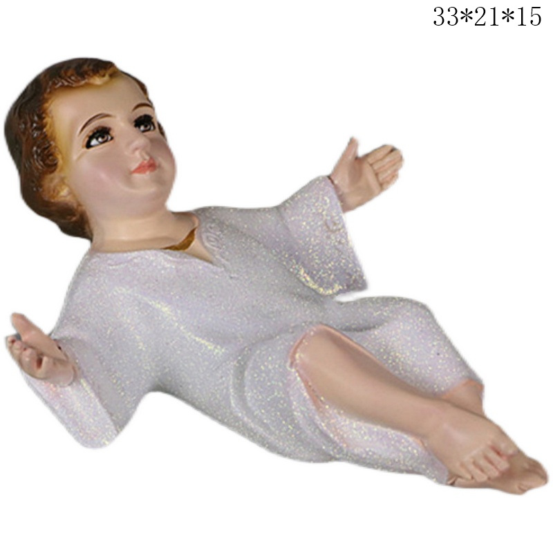 Envío gratis 30cm decoración artesanal estatua de luz de Joseph Wang decoración de figura de la familia sala de estar