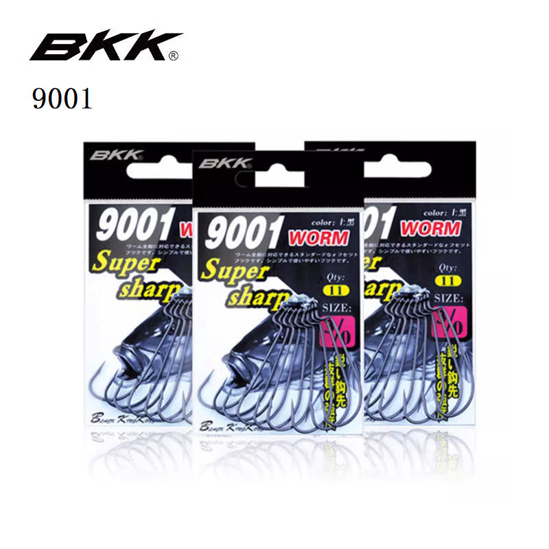 BKK Black King Kong 9001/9002/9003/9003CD Narrow Wide Belly Road Sub-crank Hook Soft Bait Soft Insect Hook