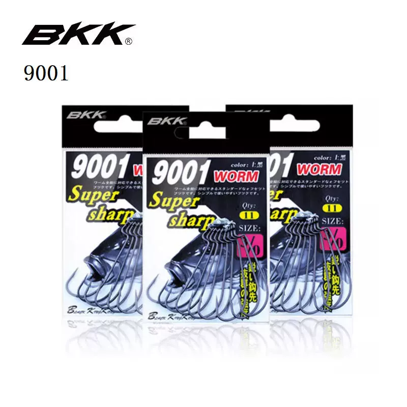 BKK Черный Король Кинг Конг 9001/9002/9003/9003CD узкая широкая талия дорога азиатская изогнутая петля мягкая приманка мягкая червей крючок для рыбы