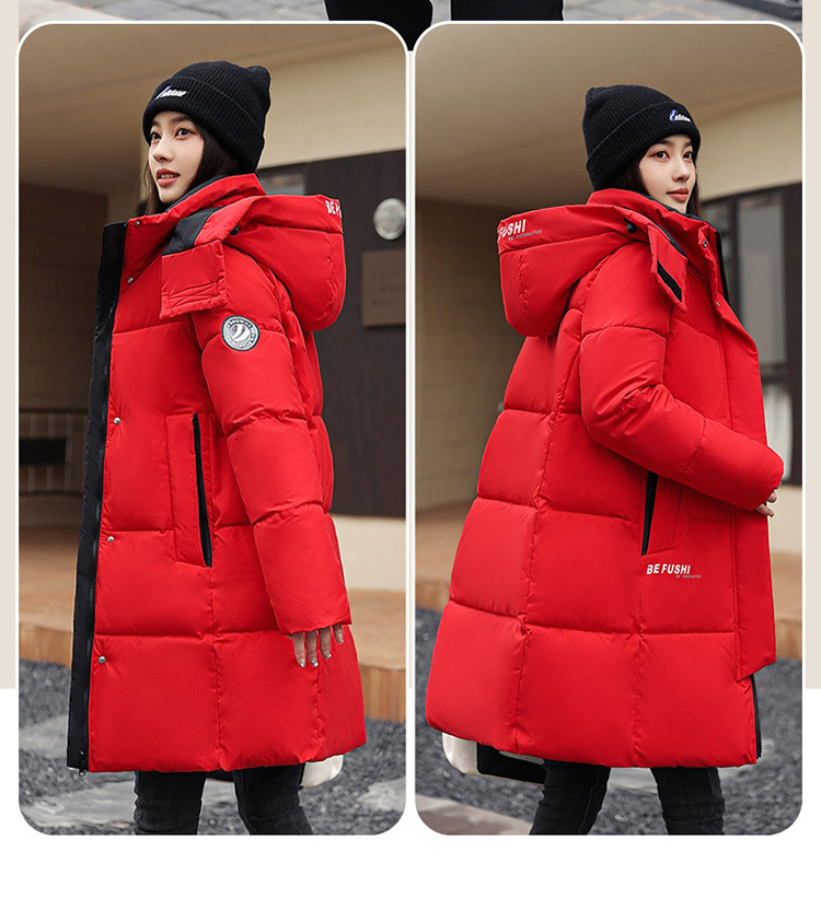 Abbigliamento da donna giacca invernale imbottita in cotone per donna, giacca imbottita in cotone larga di media e lunga lunghezza, nuova giacca calda ispessita, giacca da lavoro in cotone_voghion.com