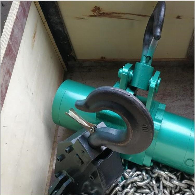 8 toneladas de polipasto neumático polipasto neumático a prueba de explosiones especial para mina de carbón polipasto de cadena de anillo polipasto neumático