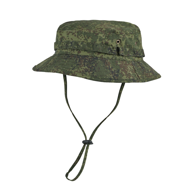 Sombrero de pescador de ala ancha transfronterizo, gorra deportiva para hombre para exteriores, sombrero de ciclismo con protección solar, sombrero de camuflaje para montañismo.